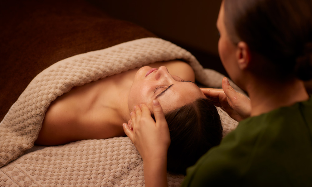 women having a treatment