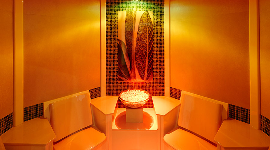 herbal experience room with seats