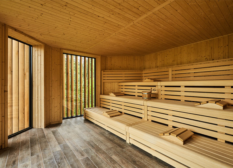 Treetop Sauna at Sherwood Forest