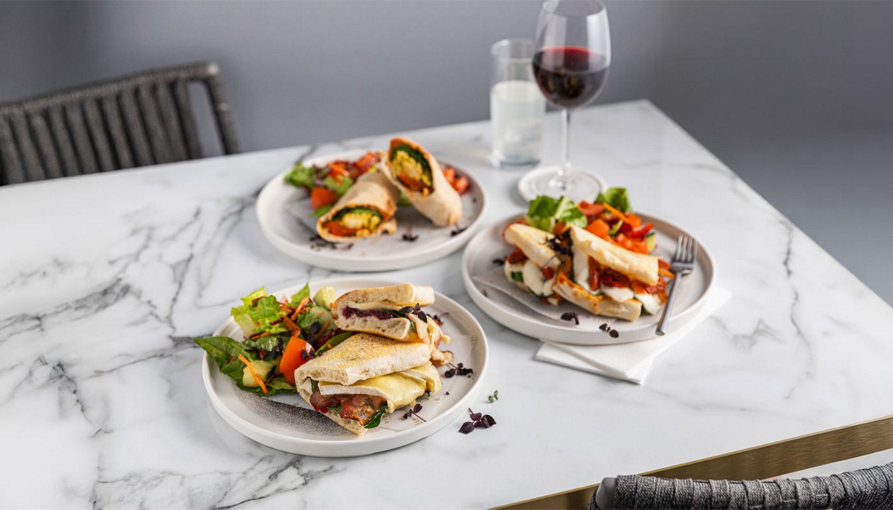 A selection of Vitale wraps.